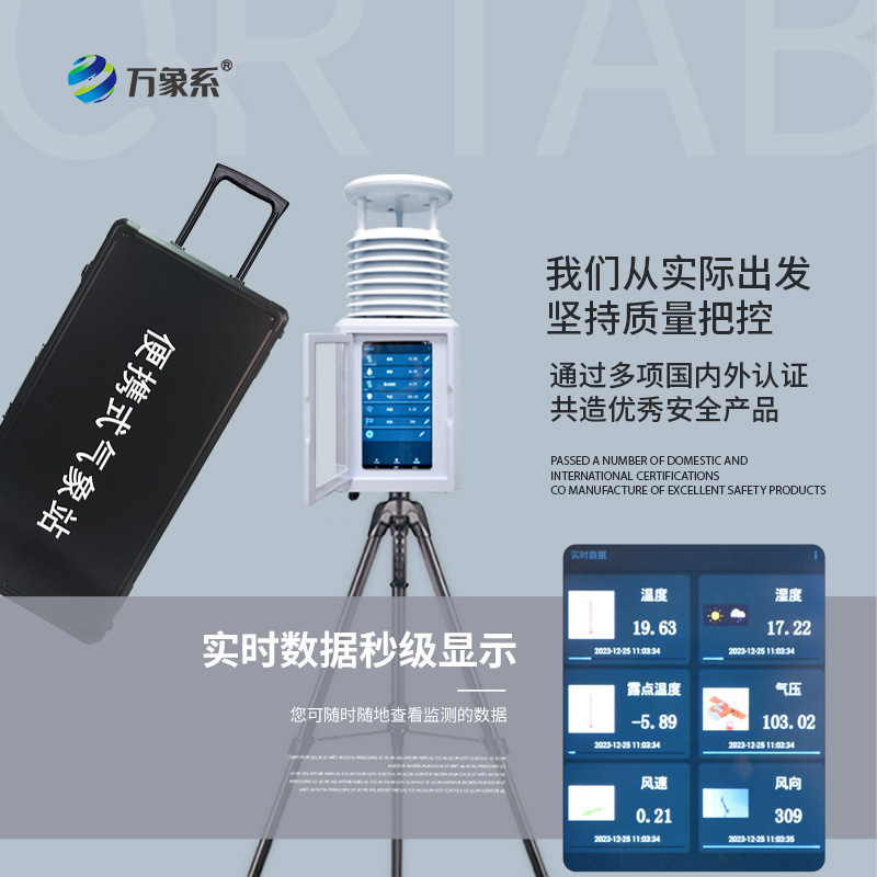 ??一機(jī)在手，氣象萬千：十要素便攜式氣象站